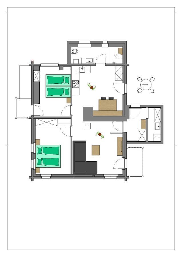 Ferienwohnung Dorfbrunnu Ried-Brig Kültér fotó